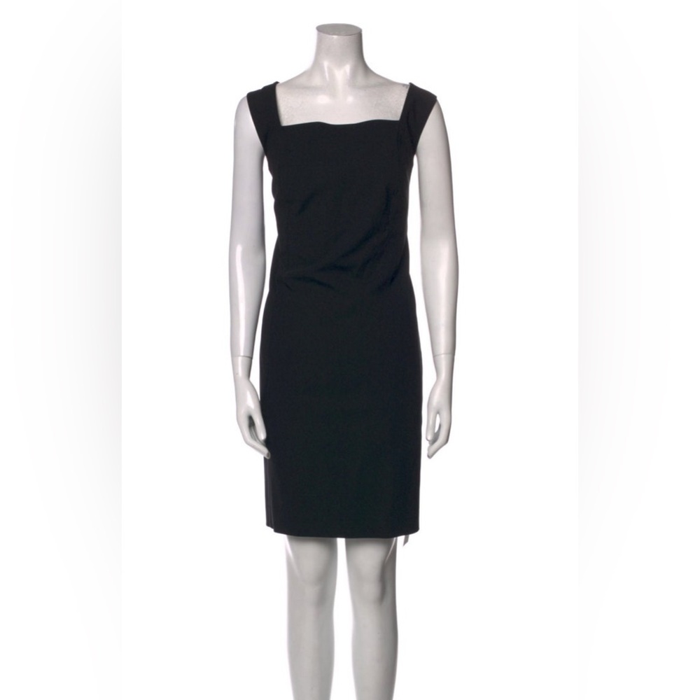 Akris Punto Black Midi Dress